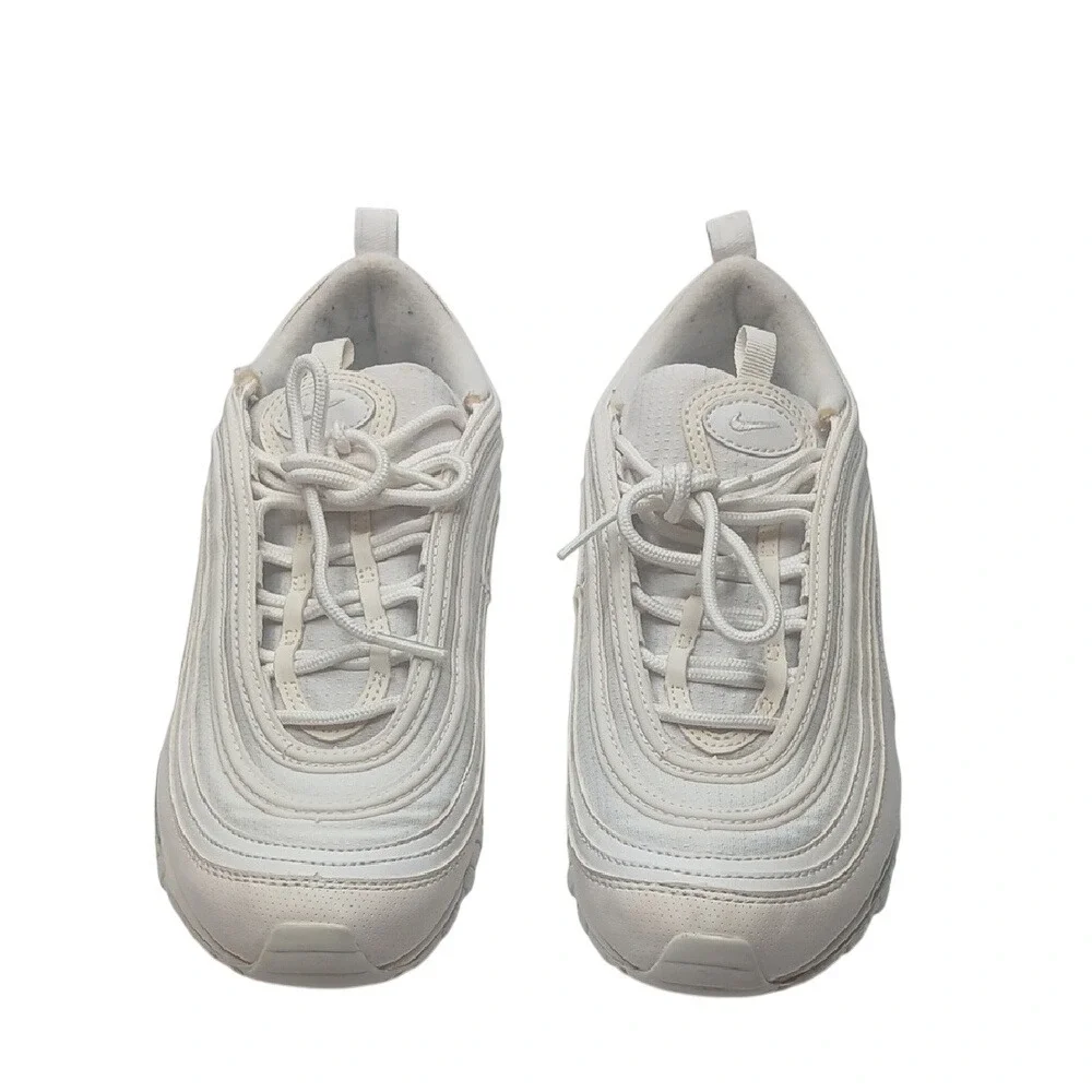 Nike Air Max 97 Kids‎ 6.5Y White 921522-104 Low Top Sneakers Athletic Shoes - Picture 2 of 8